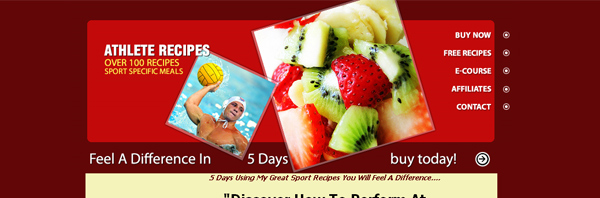 Preview - Athlete Recipes