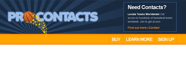 Preview - Pro Team Contacts
